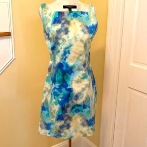 Abstract colors dress